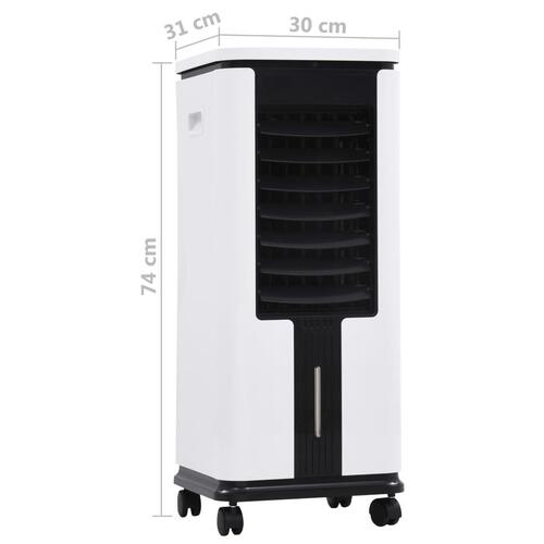 3-i-1 mobil luftkøler/luftfugter/luftrenser 75 W