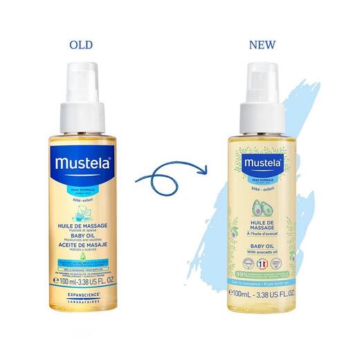 Body Oil til Baby Mustela Niño 100 ml