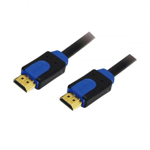 LogiLink HDMI-kabel 15 m - Blå/Sort