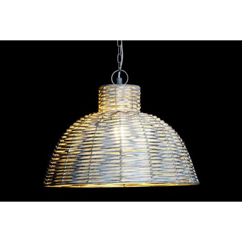 Loftslampe 38 x 28 x 24 cm Gylden Hvid Jern 50 W