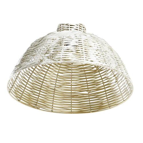 Loftslampe 38 x 28 x 24 cm Gylden Hvid Jern 50 W