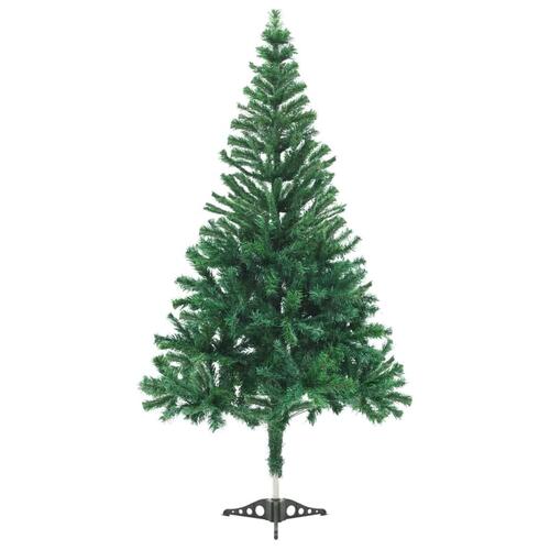 Kunstigt juletræ med fod 150 cm 380 grene