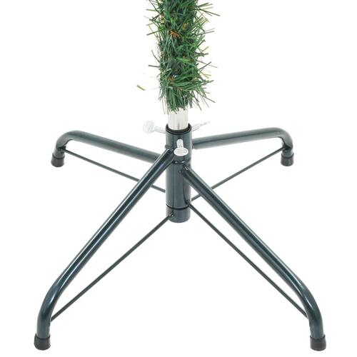 Kunstigt juletræ med grankogler 180 cm