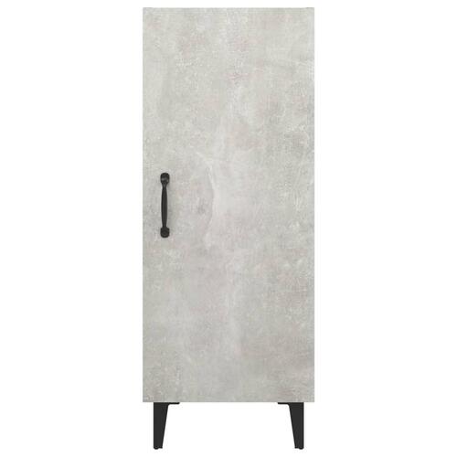 Skænk 34,5x34x90 cm konstrueret træ betongrå