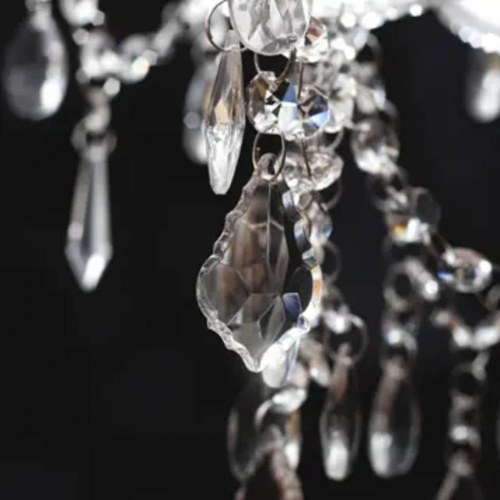 Lysekrone Maria Theresa - 12 arme, klar glas krystal