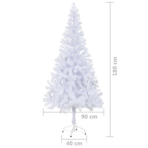 Kunstigt juletræ med fod 180 cm 620 grene