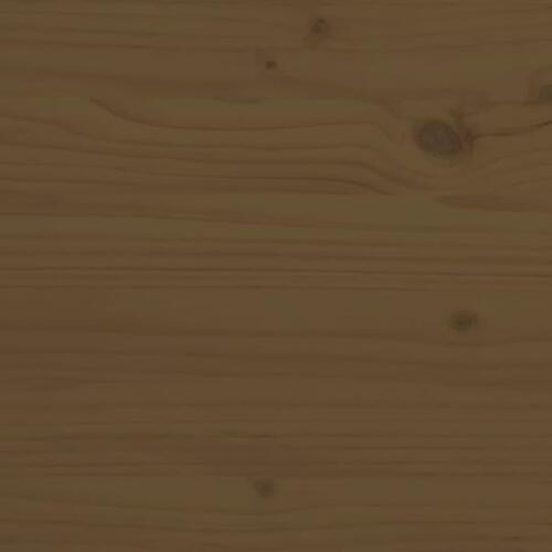 Sengeborde 2 stk. 40x34x55 cm massivt fyrretræ gyldenbrun