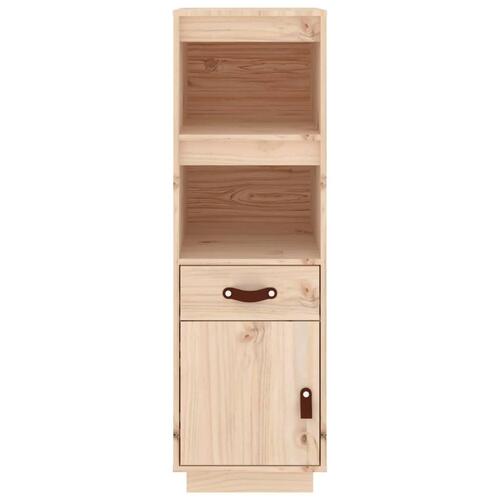 Højskab 34x40x108,5 cm massivt fyrretræ