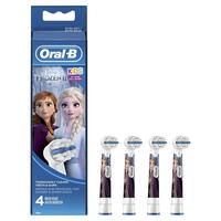 Tandbørstehoved Oral-B EB 10-4FFS 4UD Lilla Multifarvet