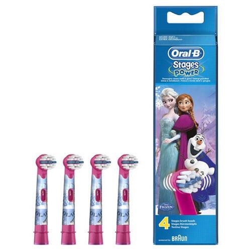 Tandbørstehoved Oral-B EB 10-4FFS 4UD Lilla Multifarvet