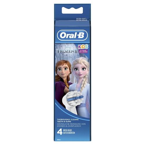 Tandbørstehoved Oral-B EB 10-4FFS 4UD Lilla Multifarvet