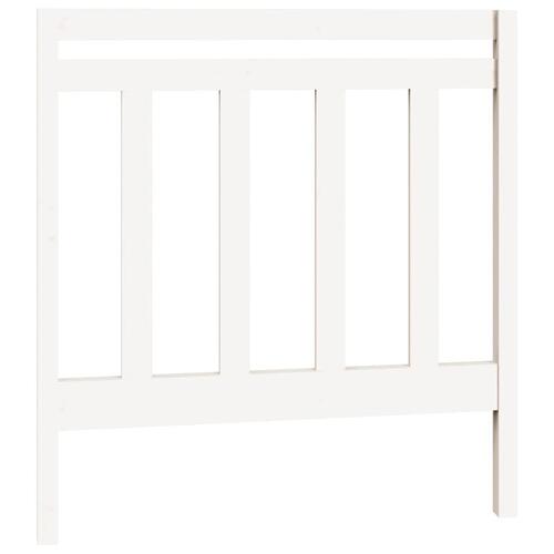 Daybed med udtræk 2x(90x200) cm massivt fyrretræ hvid