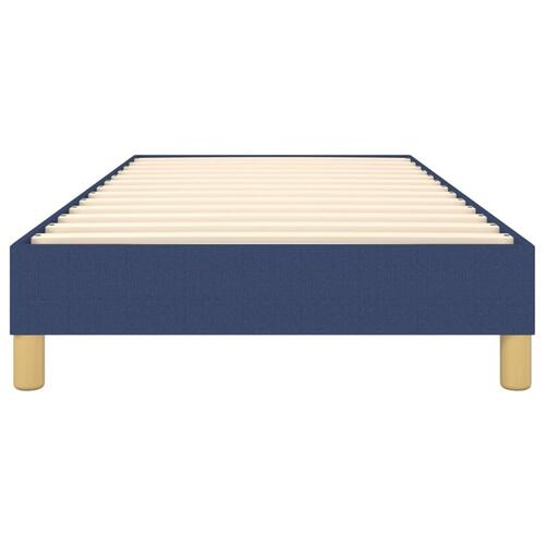 Sengeramme 80x200 cm stof blå
