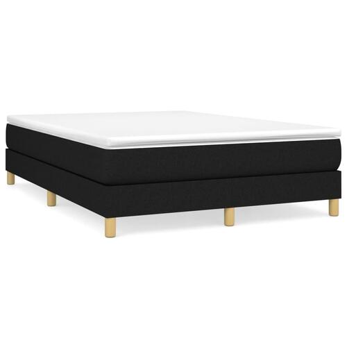 Sengeramme uden madras 140x190 cm stof sort