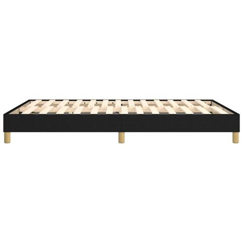 Sengeramme uden madras 140x190 cm stof sort