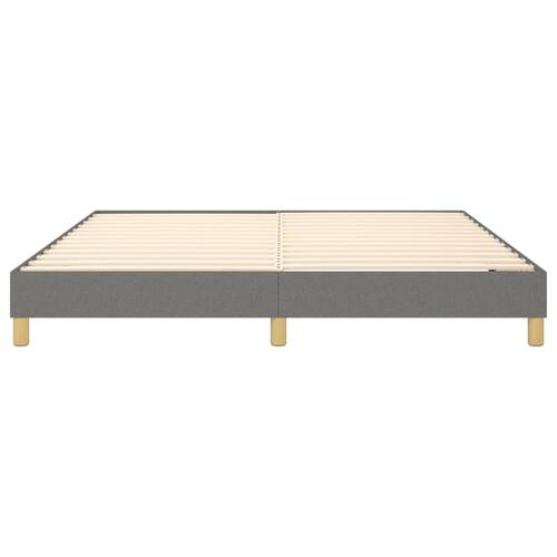 Sengeramme uden madras 180x200 cm stof mørkegrå