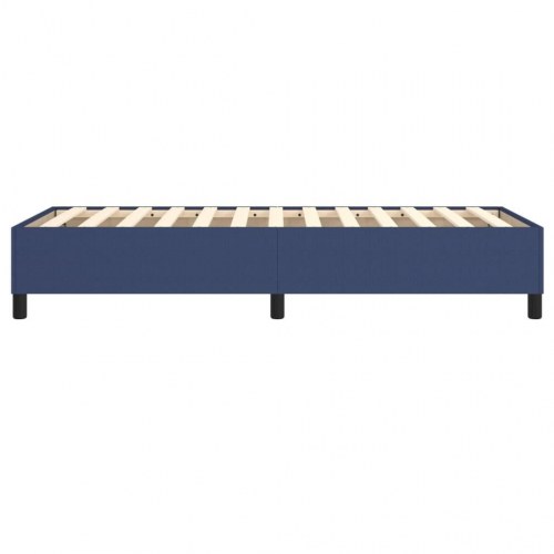 Boxspring sengeramme 80×200 cm - stof, blå