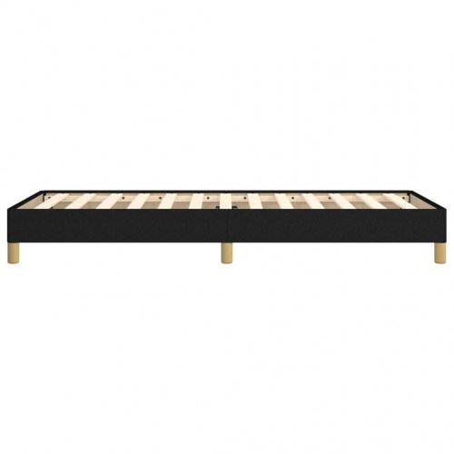 Sengeramme uden madras 90×200 cm - stof, sort