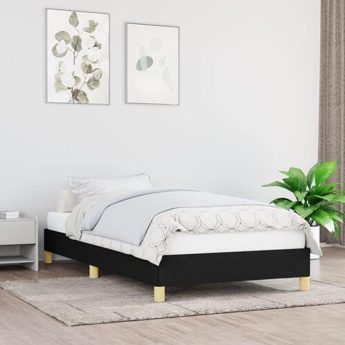 Sengeramme 100x200 cm stof sort