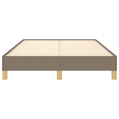 Sengeramme uden madras Taupe 120x200 cm Stof