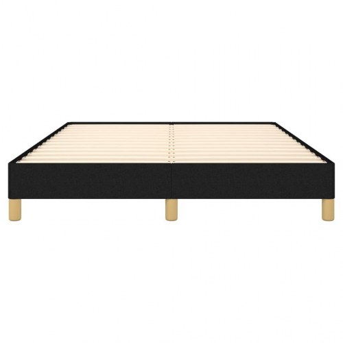 Sengeramme uden madras 140x200 cm - stof, sort