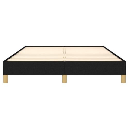 Sengeramme 160x200 cm stof sort