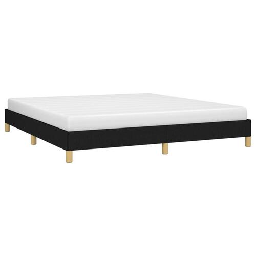 Sengeramme uden madras 180x200 cm stof sort