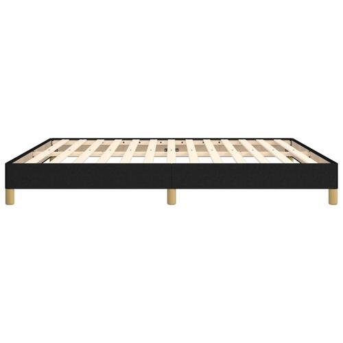 Sengeramme uden madras 180x200 cm stof sort