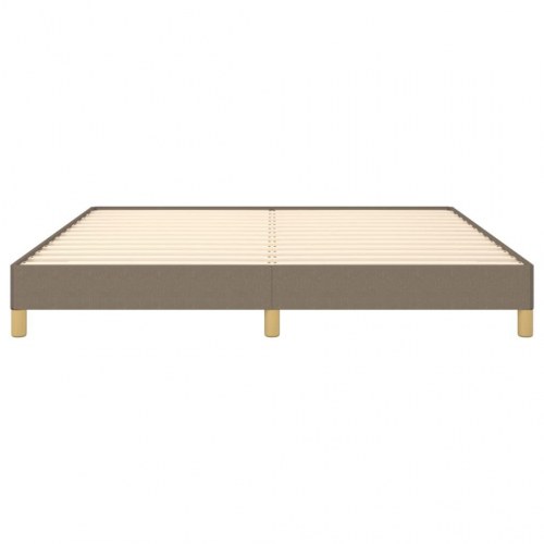 Sengeramme uden madras 180×200 cm - stof gråbrun