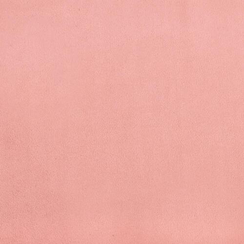 Sengeramme 120x200 cm fløjl pink