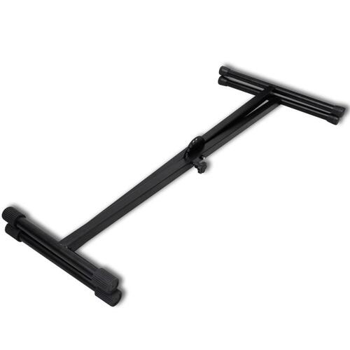Justerbart keyboardstativ og skammel