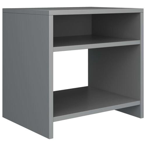Sengeskab 40 x 30 x 40 cm spånplade grå