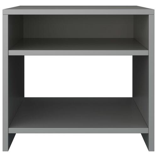 Sengeskab 40 x 30 x 40 cm spånplade grå