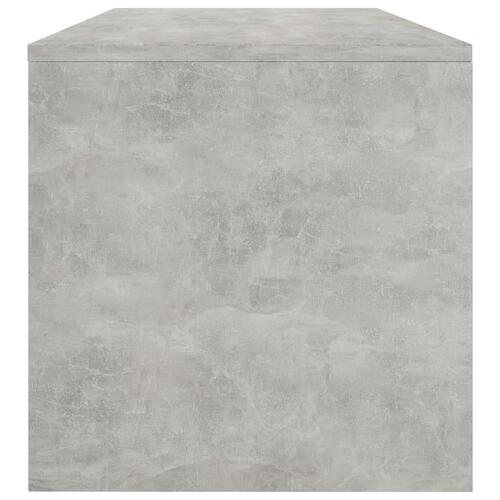 Sofabord 100x40x40 cm konstrueret træ betongrå