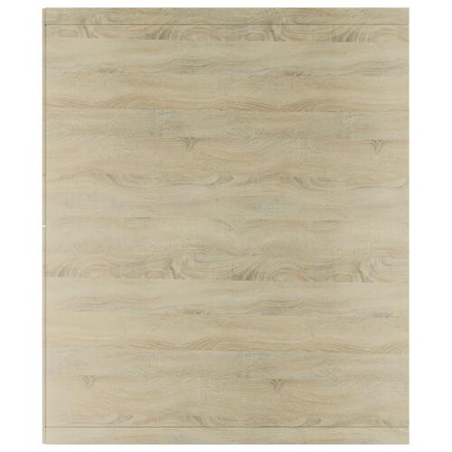 Bogreol/tv-bord 36x30x114 cm konstrueret træ Sonoma-eg