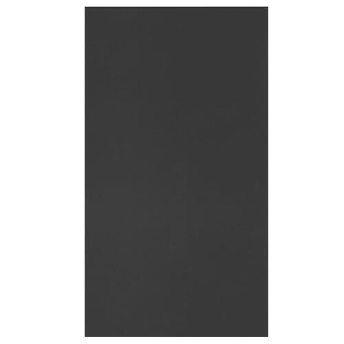Bogreol/skænk 50x25x80 cm konstrueret træ sort