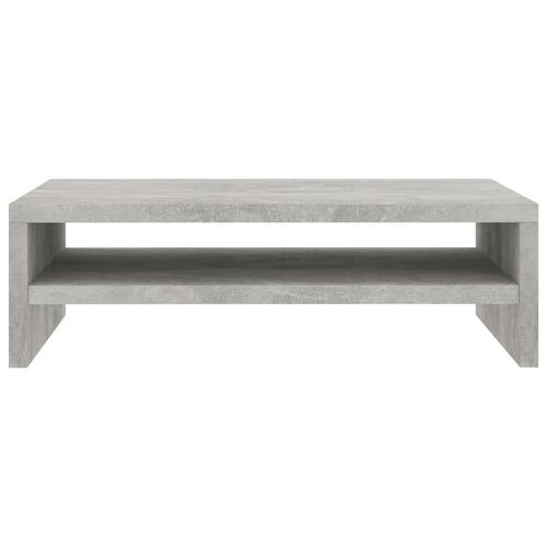Skærmstander 42 x 24 x 13 cm spånplade betongrå