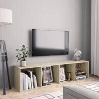Bogskab/tv-skab sonoma-eg 143x30x36 cm