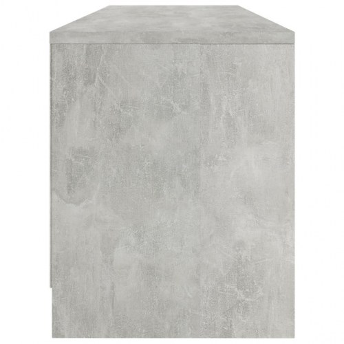 Tv-bord 120x30x37,5 cm konstrueret træ betongrå