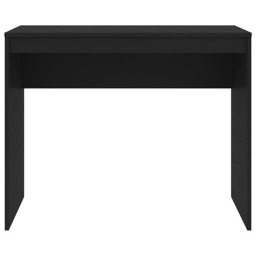 Skrivebord 90x40x72 cm konstrueret træ sort