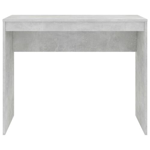 Skrivebord 90x40x72 cm konstrueret træ betongrå