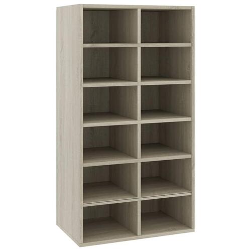 Skoreol 54x34x100,5 cm konstrueret træ sonoma-eg