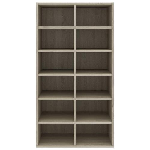 Skoreol 54x34x100,5 cm konstrueret træ sonoma-eg