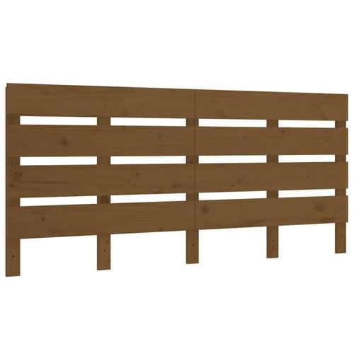 Sengeramme 150x200 cm kingsize massivt fyrretræ gyldenbrun