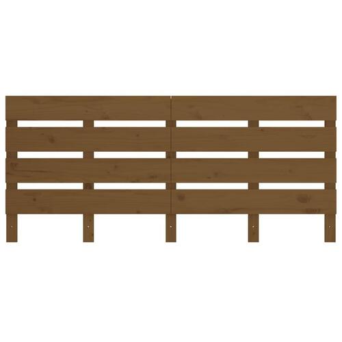 Sengeramme 150x200 cm kingsize massivt fyrretræ gyldenbrun
