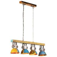 Industriel loftlampe 111 cm 25 W E27 flerfarvet