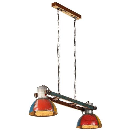 Industriel hængelampe 111 cm 25 W E27 flerfarvet