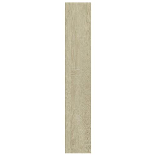 CD-reol 21 x 16 x 93,5 cm spånplade sonoma-eg