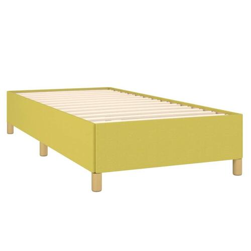 Sengeramme 90x200 cm stof grøn