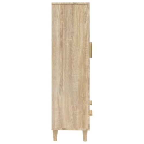 Skab 70x31x115 cm konstrueret træ sonoma-eg